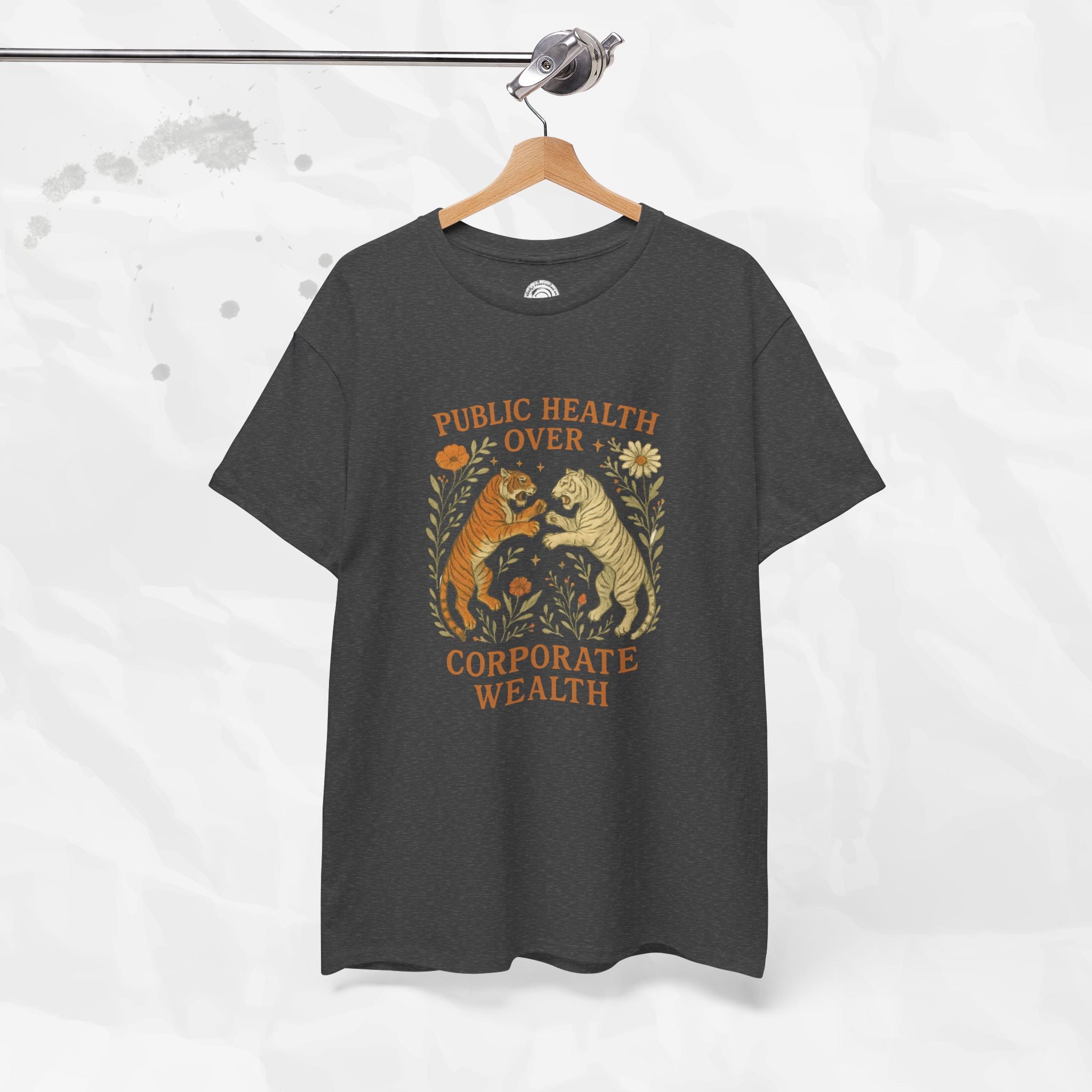 Public Health Over Corporate Wealth - T-Shirt