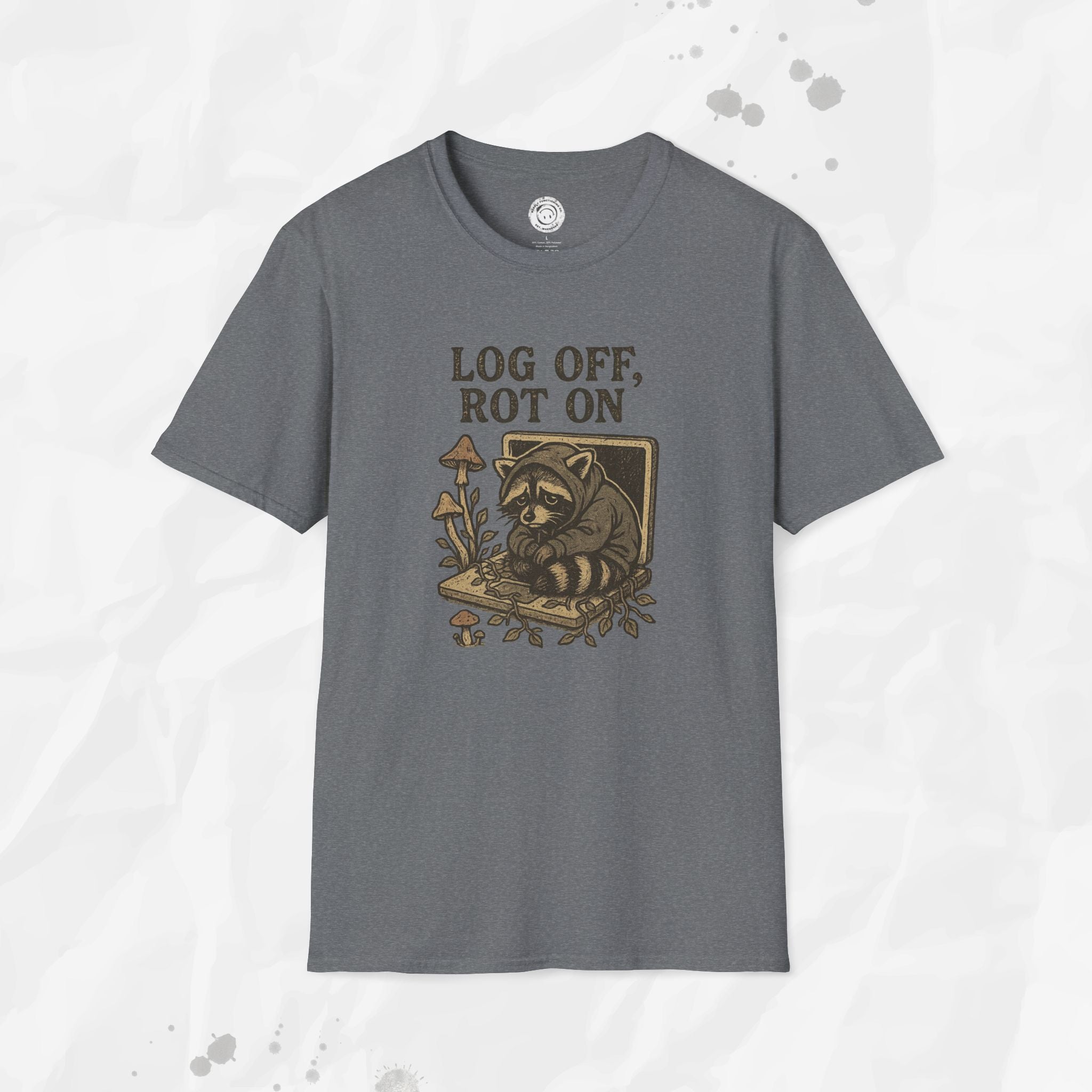 Log Off, Rot On - T-Shirt