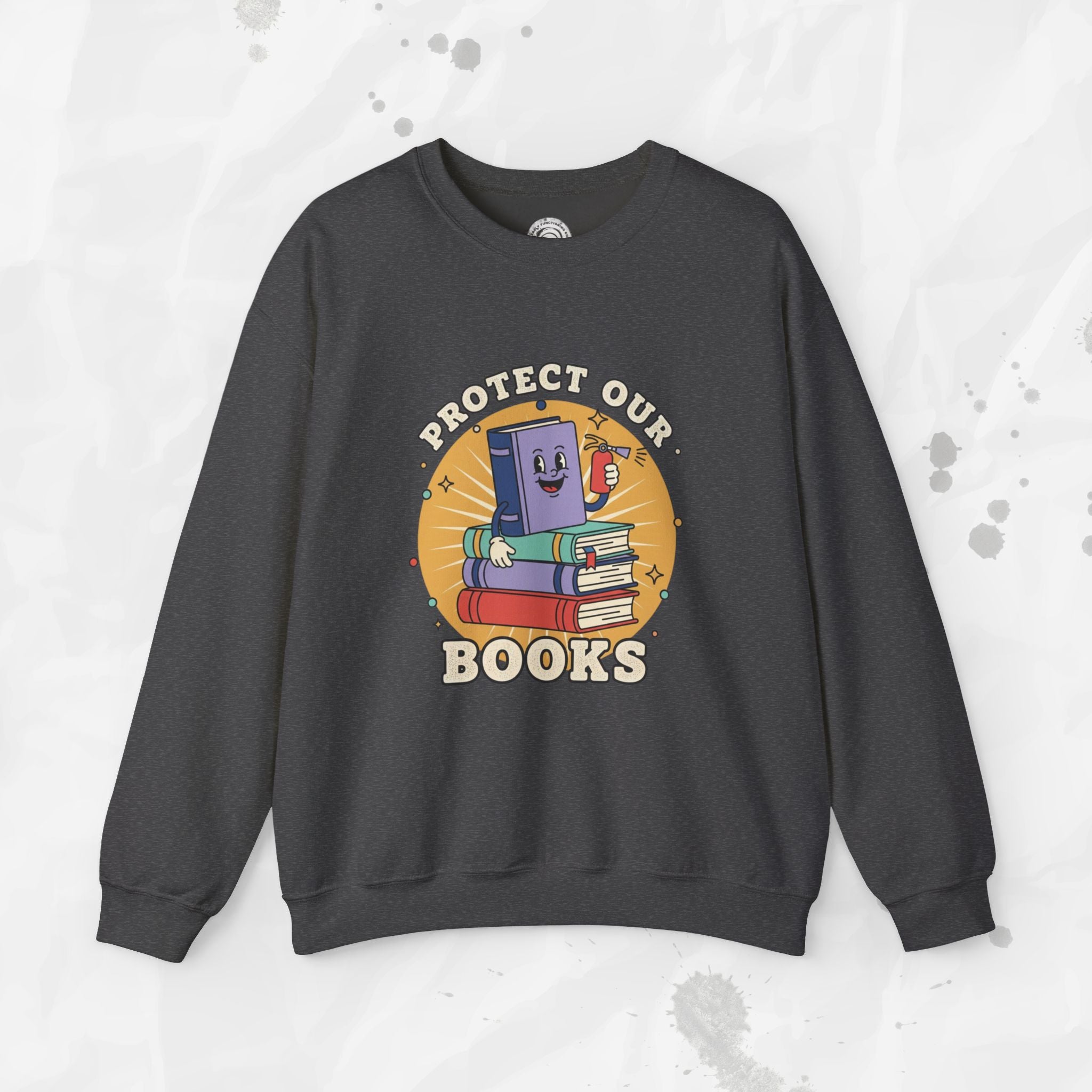 Protect Our Books – Crewneck Sweatshirt