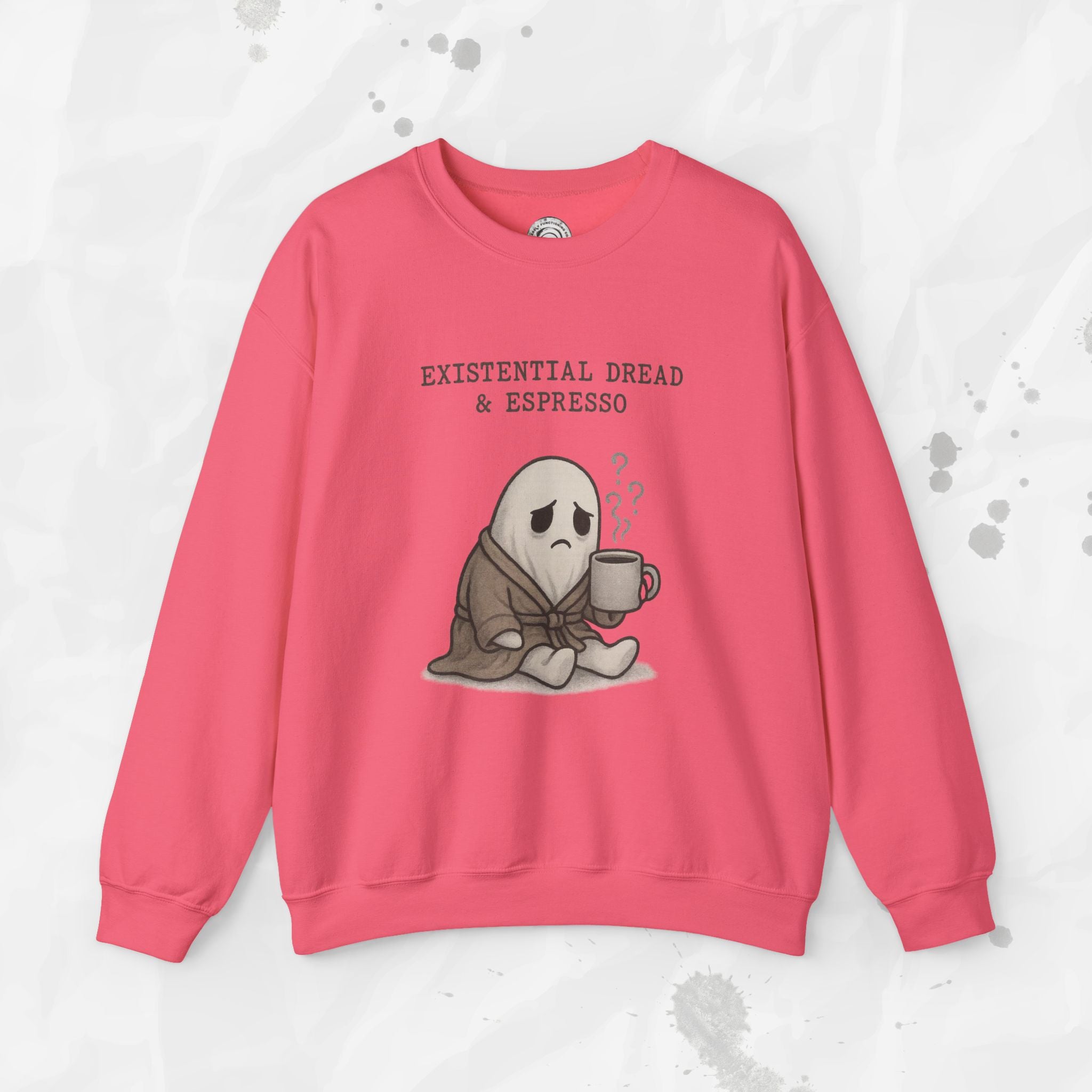 Existential Dread & Espresso - Crewneck Sweatshirt