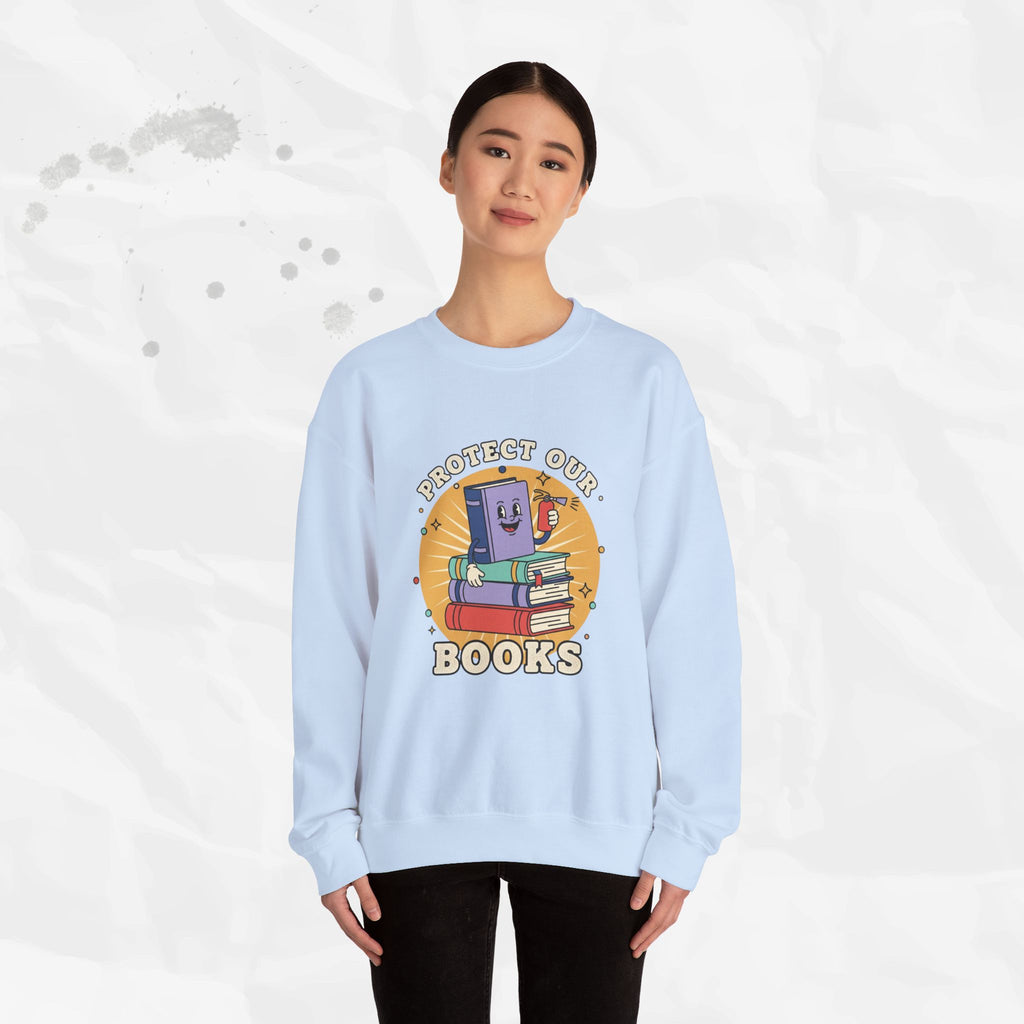 Protect Our Books – Crewneck Sweatshirt