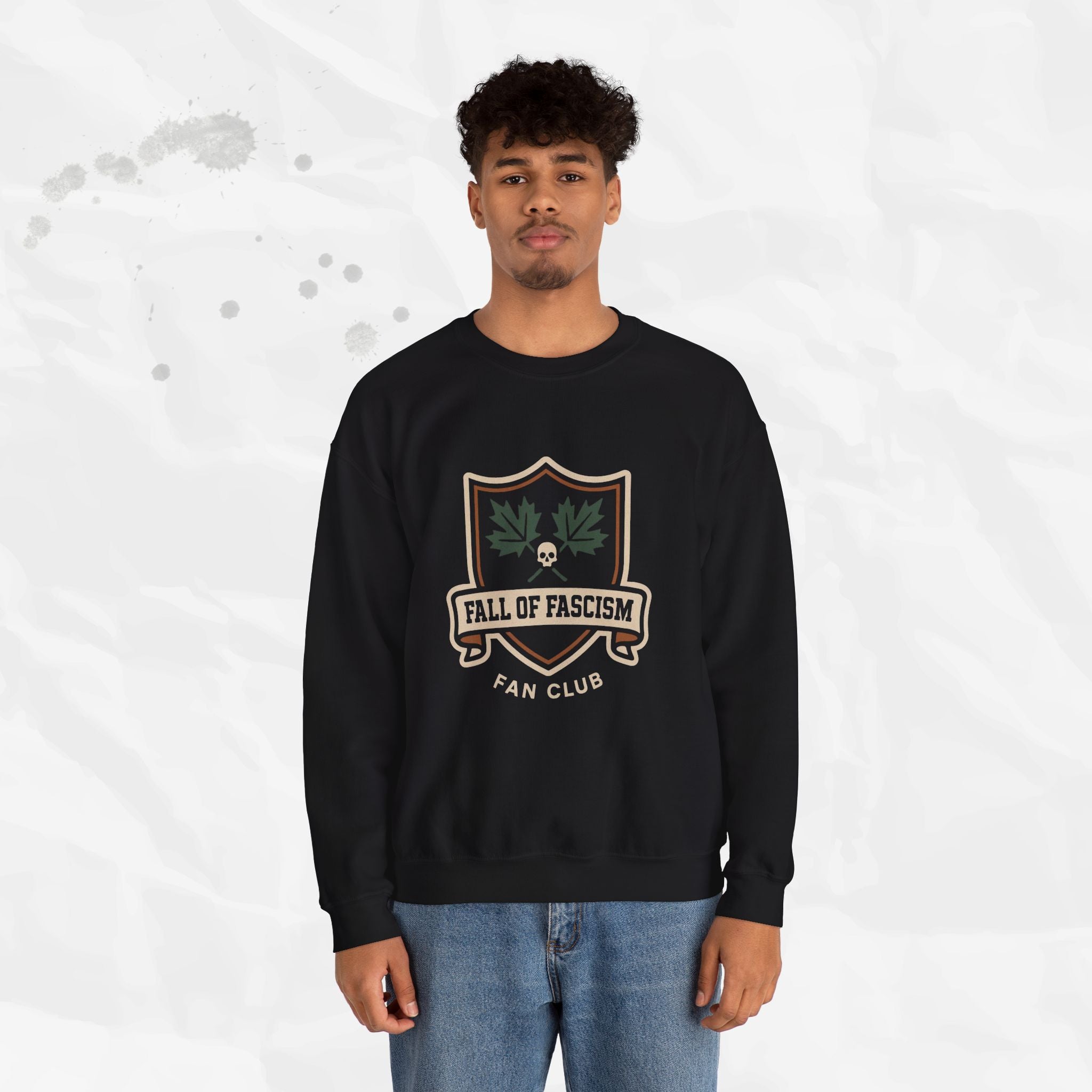 Fall of Fascism Fan Club – Crewneck Sweatshirt