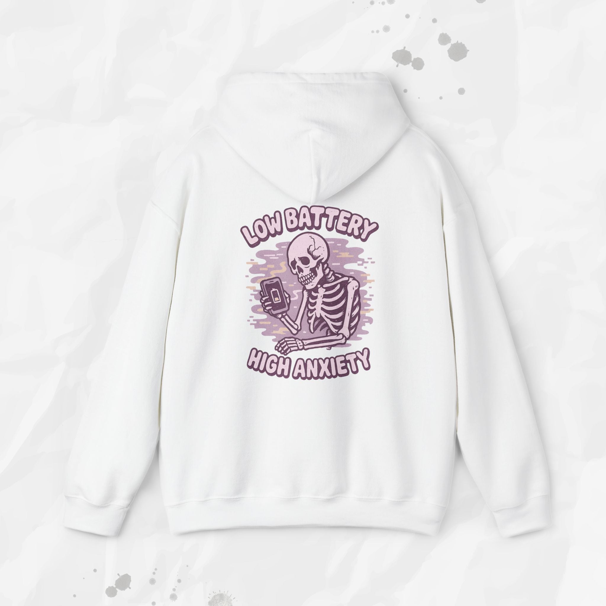 Low Battery, High Anxiety - Hoodie