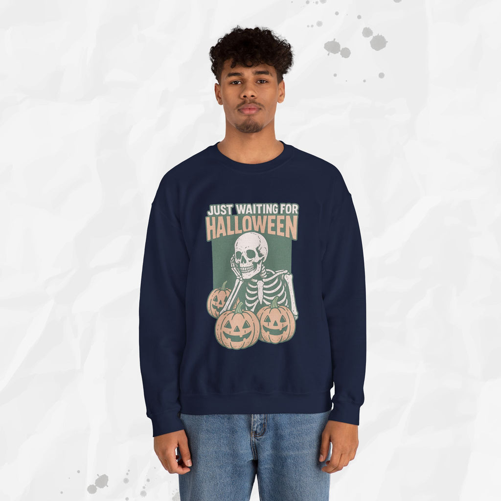 Just Waiting For Halloween - Crewneck Sweatshirt