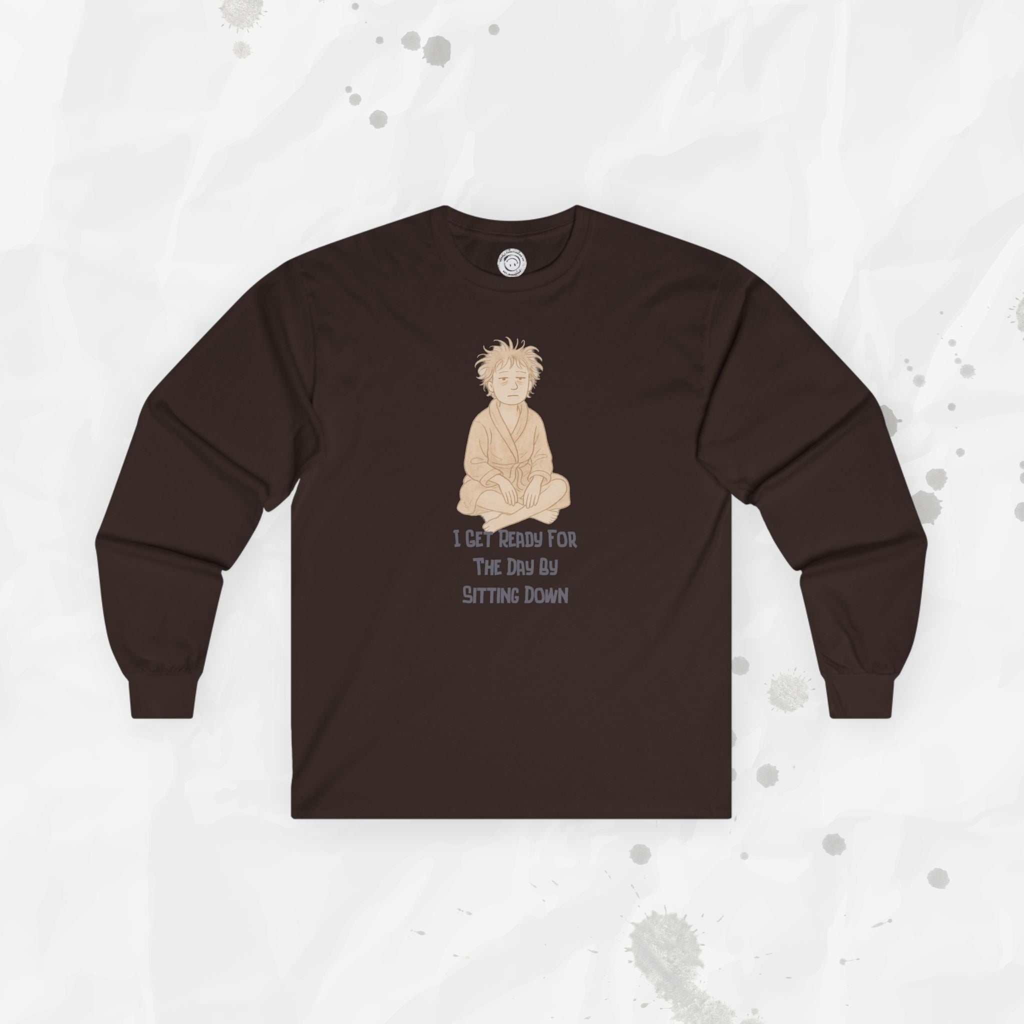 Sitting Down - Long Sleeve T-Shirt