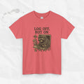 Cerrar sesión, seguir pudriéndose - Camiseta