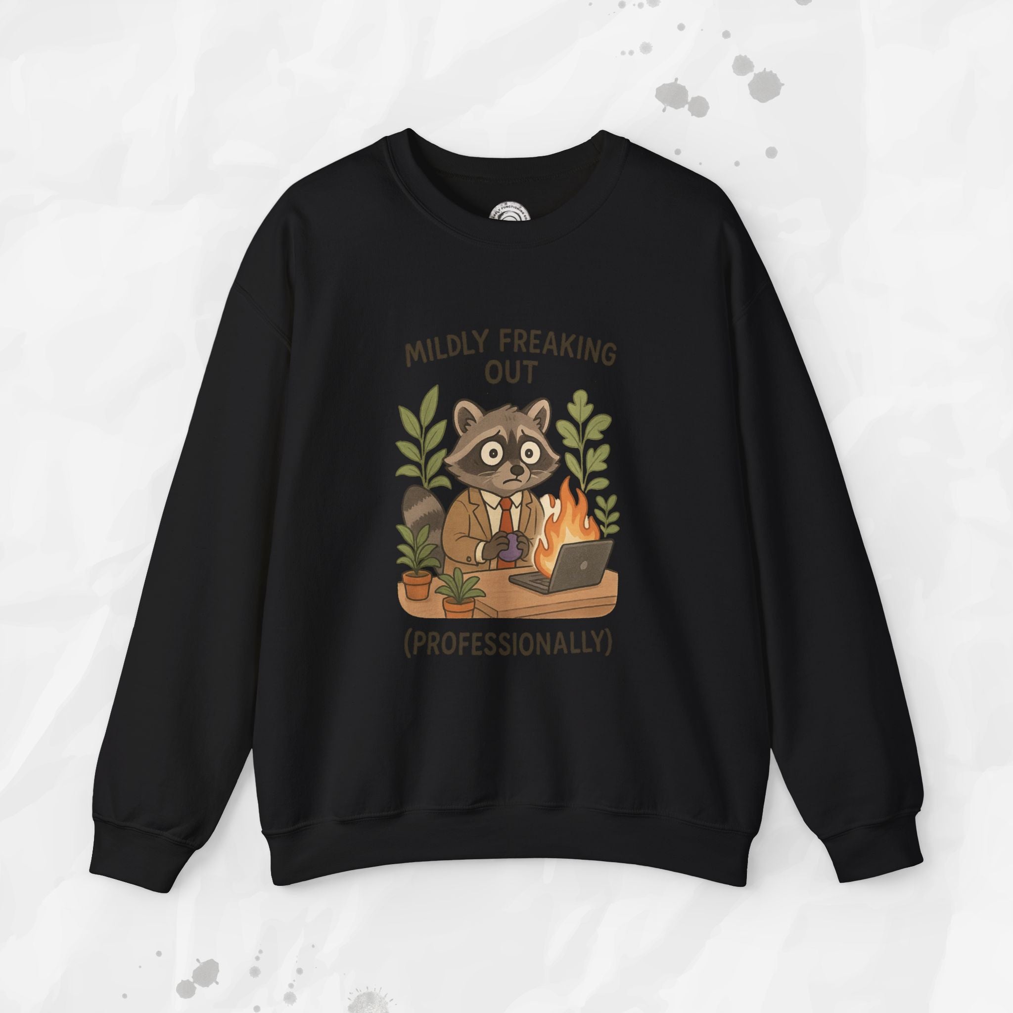 Mildly Freaking Out (Professionally) - Crewneck Sweatshirt