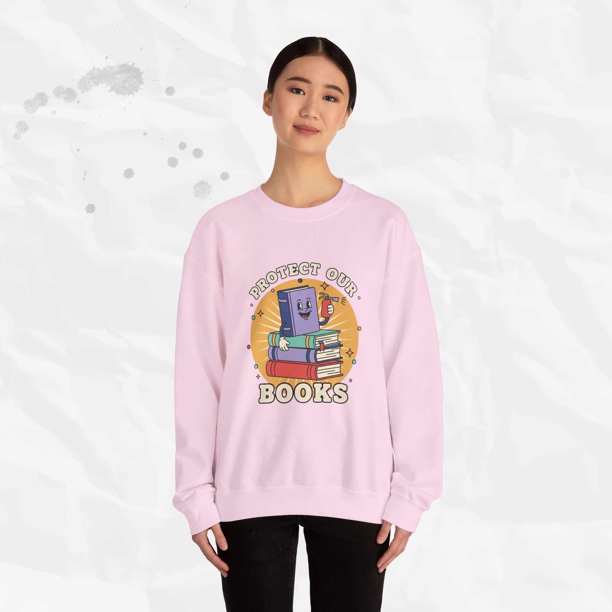 Protect Our Books – Crewneck Sweatshirt