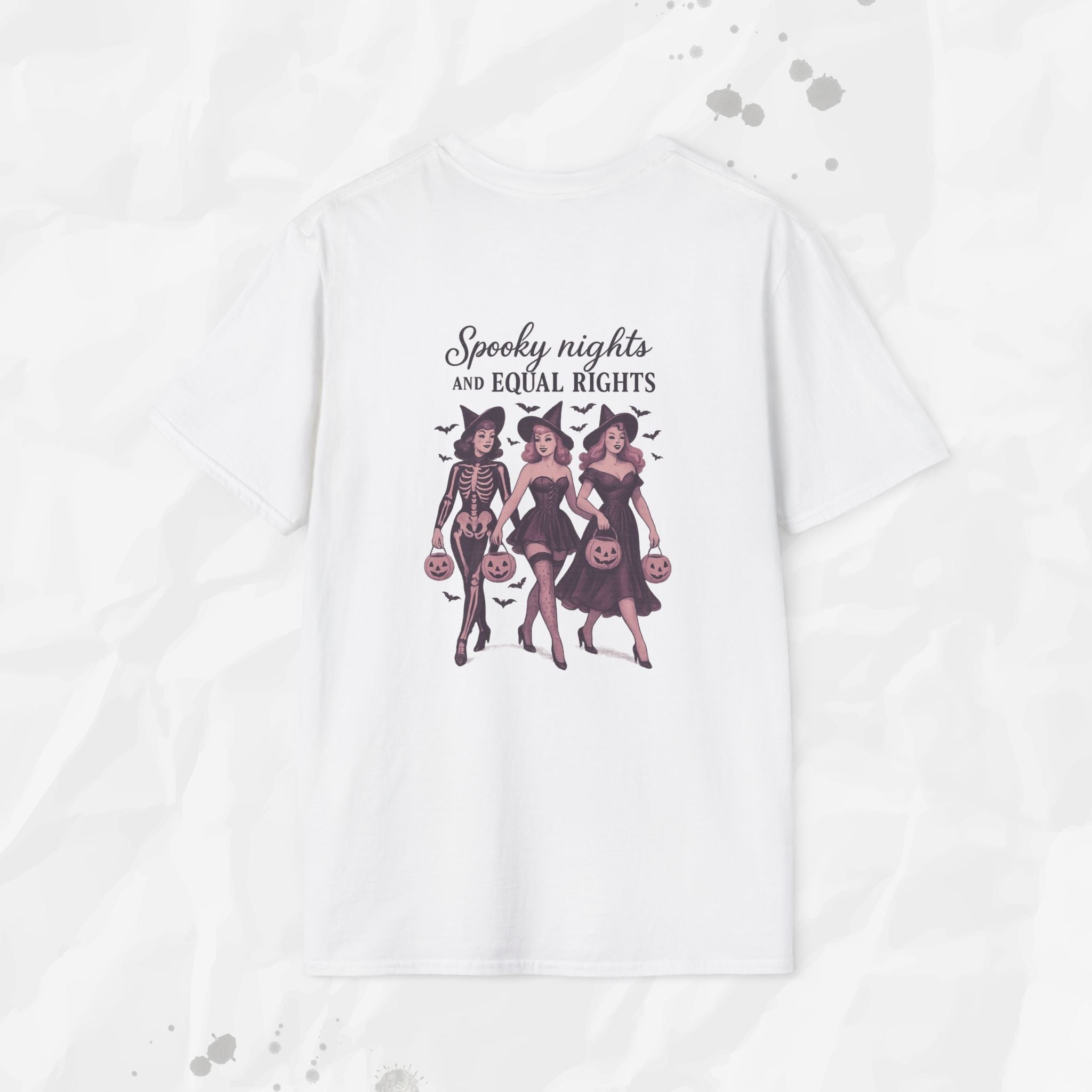 Spooky Nights and Equal Rights - T-Shirt