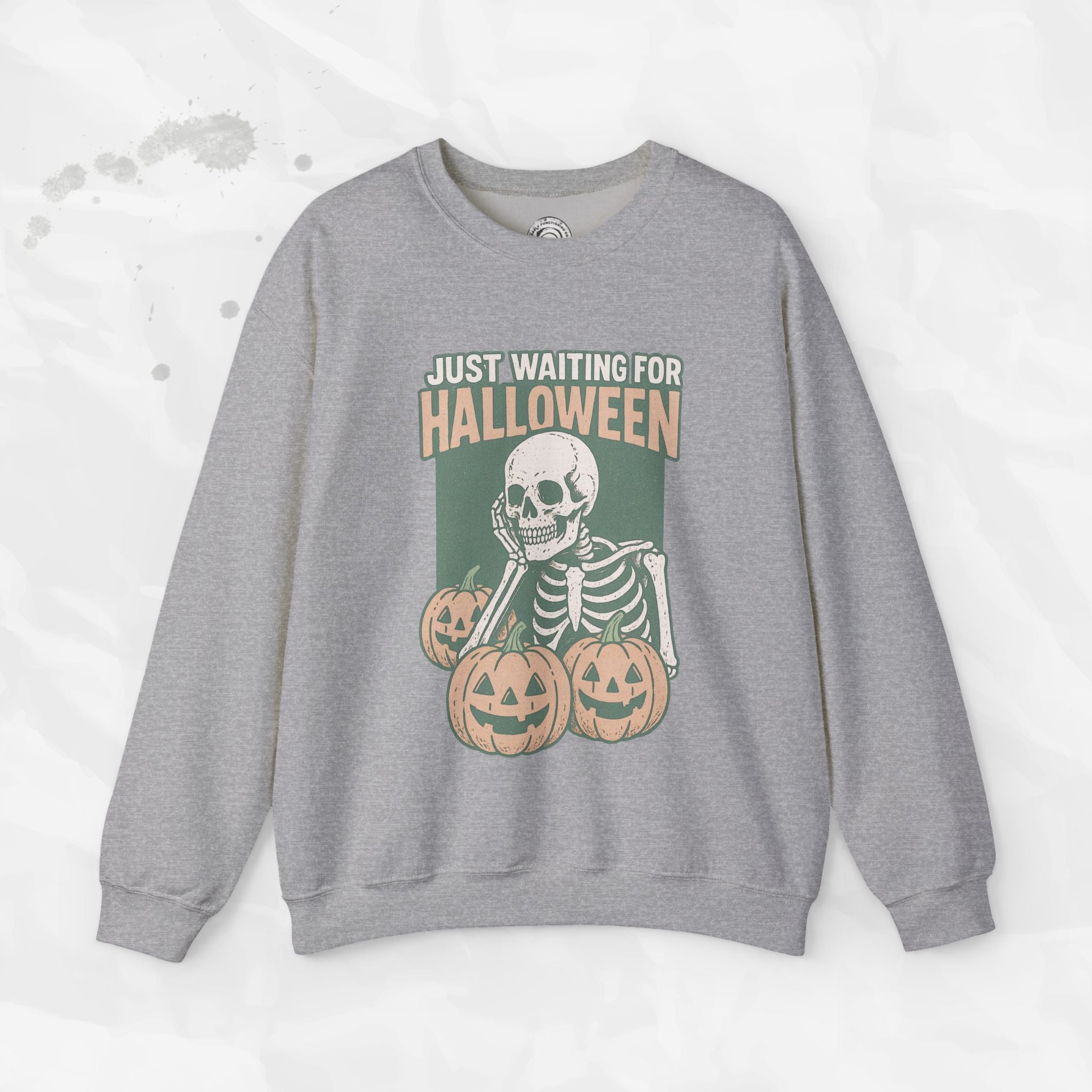 Just Waiting For Halloween - Crewneck Sweatshirt