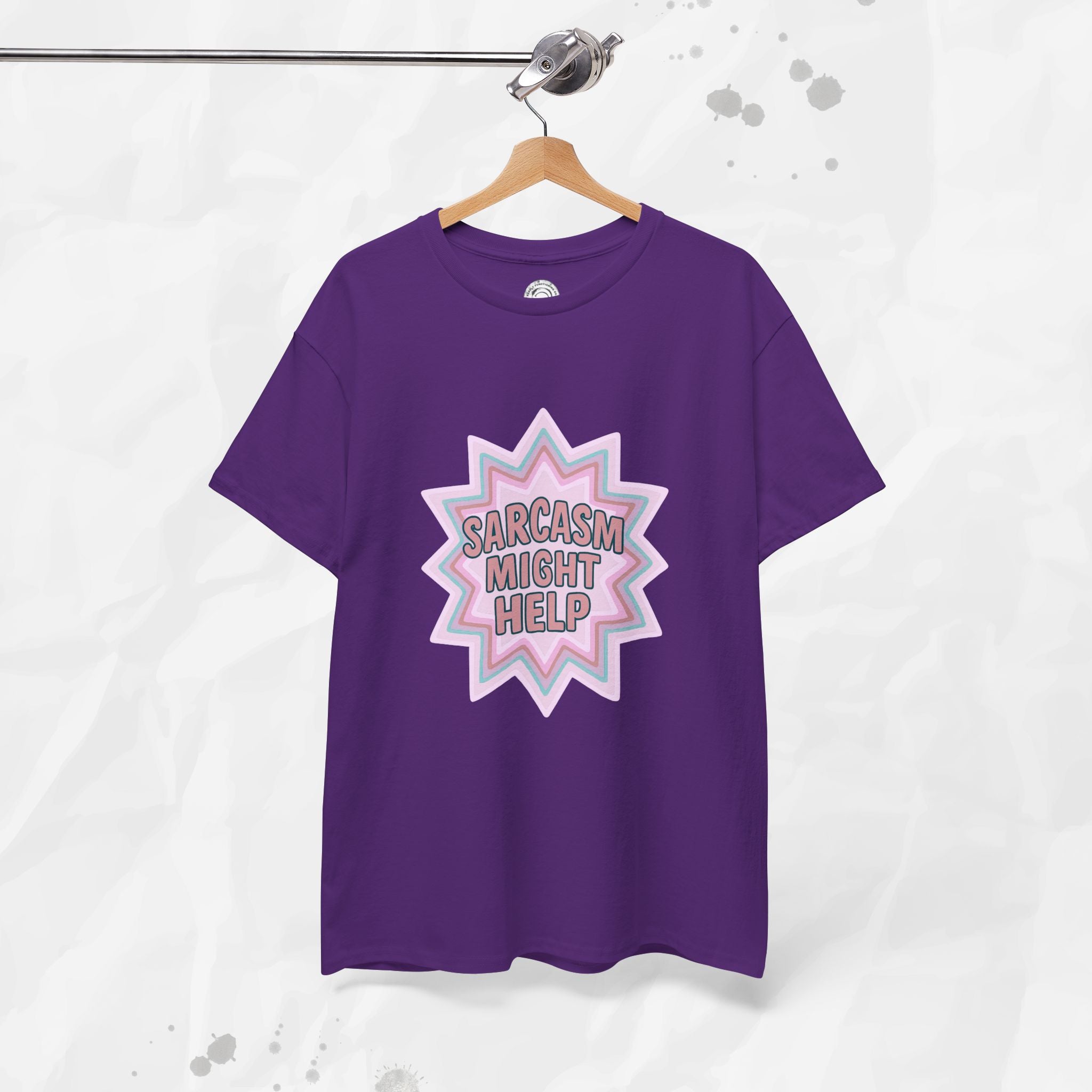 Sarcasm Might Help – T-Shirt