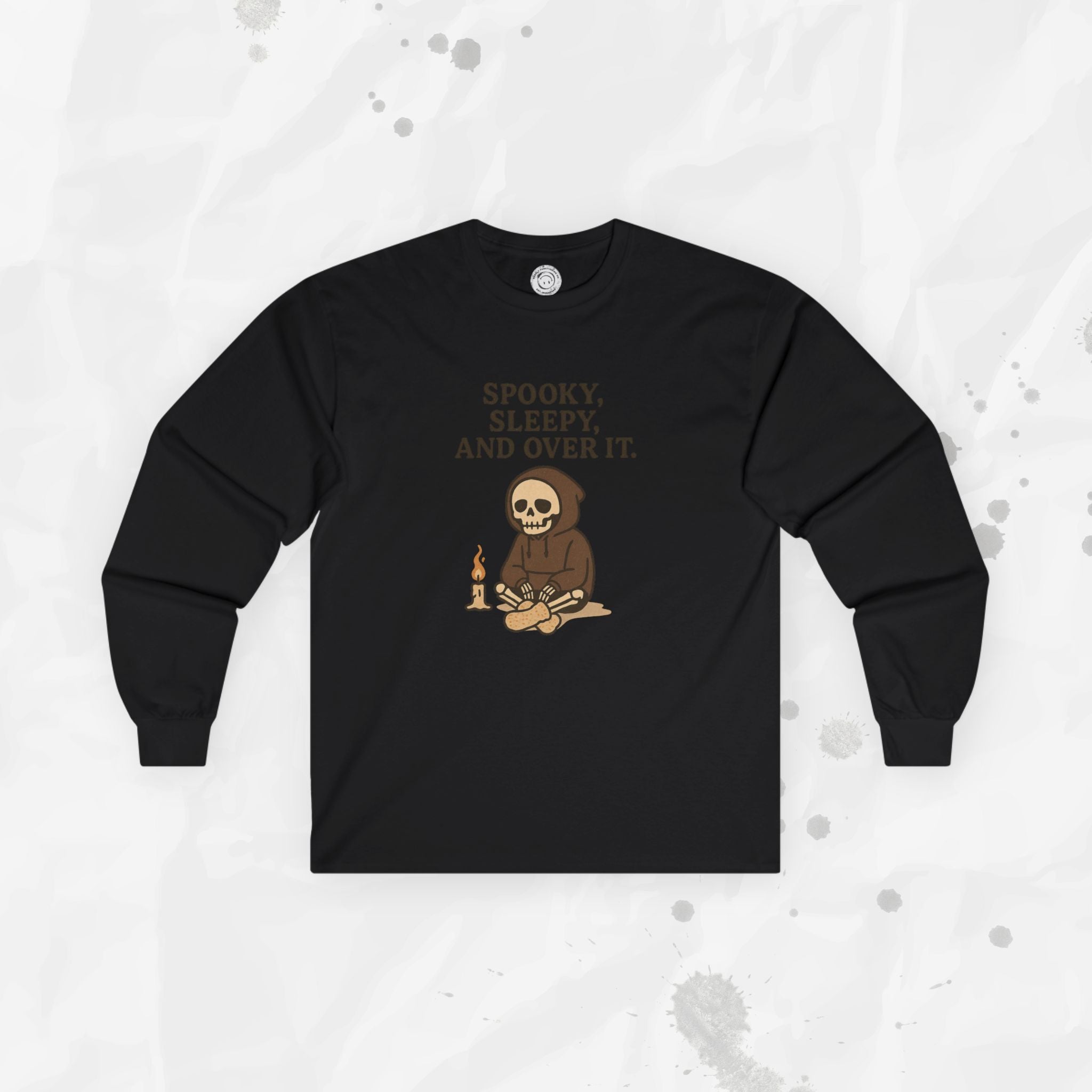 Spooky, Sleepy, and Over It - Long Sleeve T-Shirt