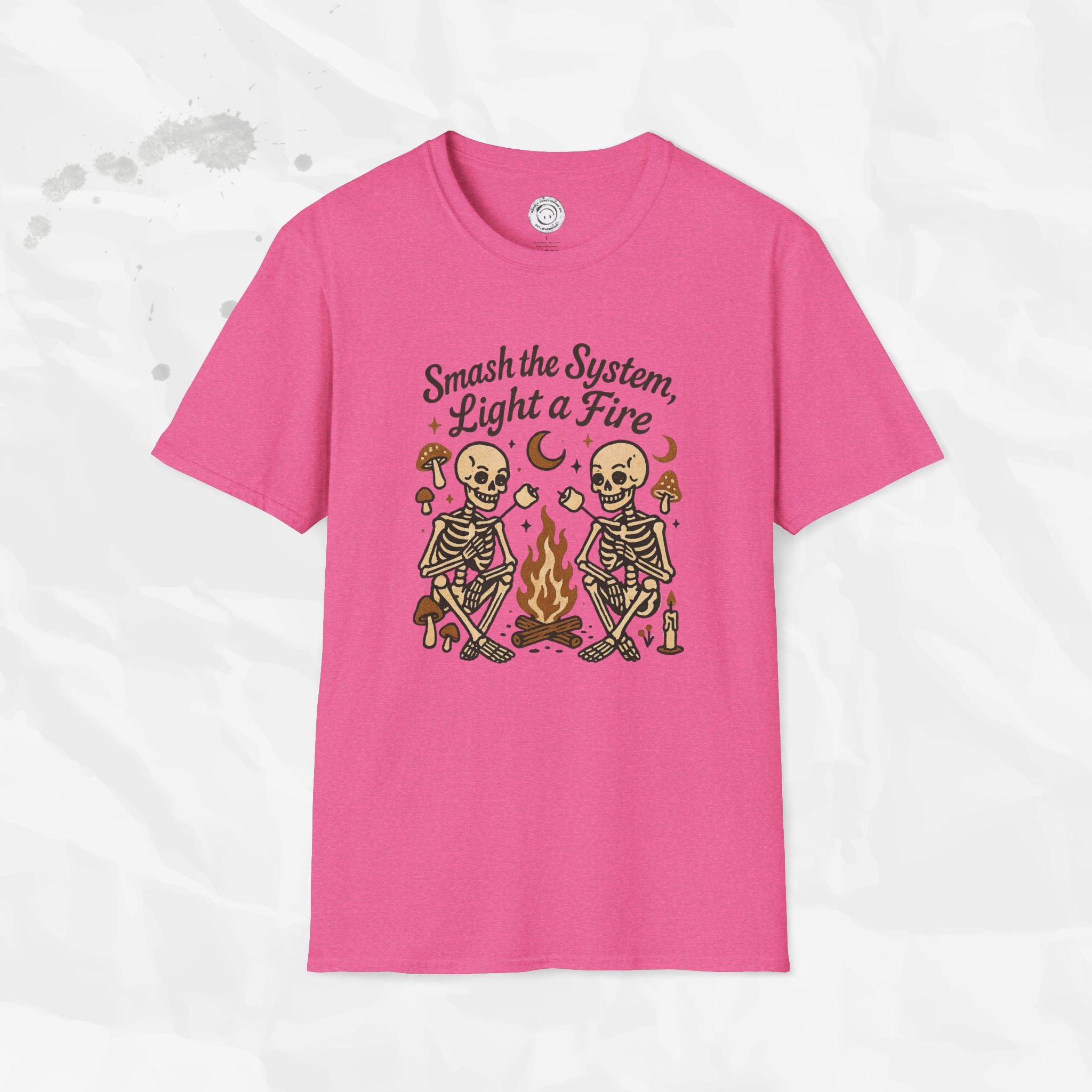Smash the System, Light a Fire - T-Shirt