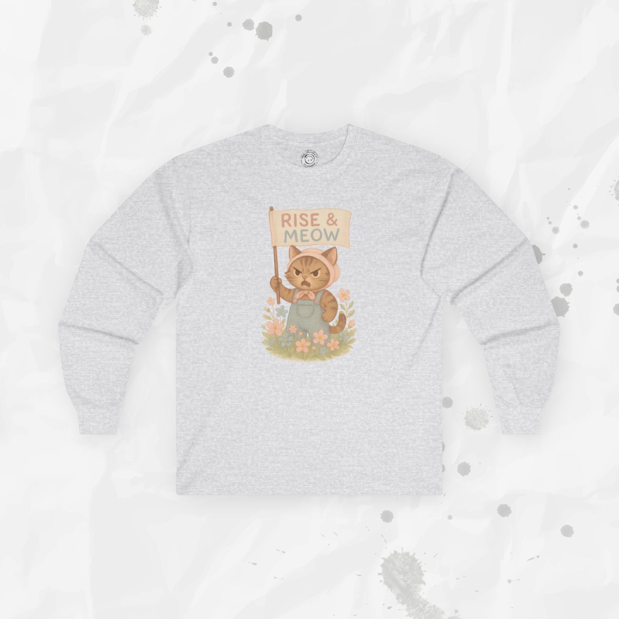 Rise & Meow - Long Sleeve T-Shirt