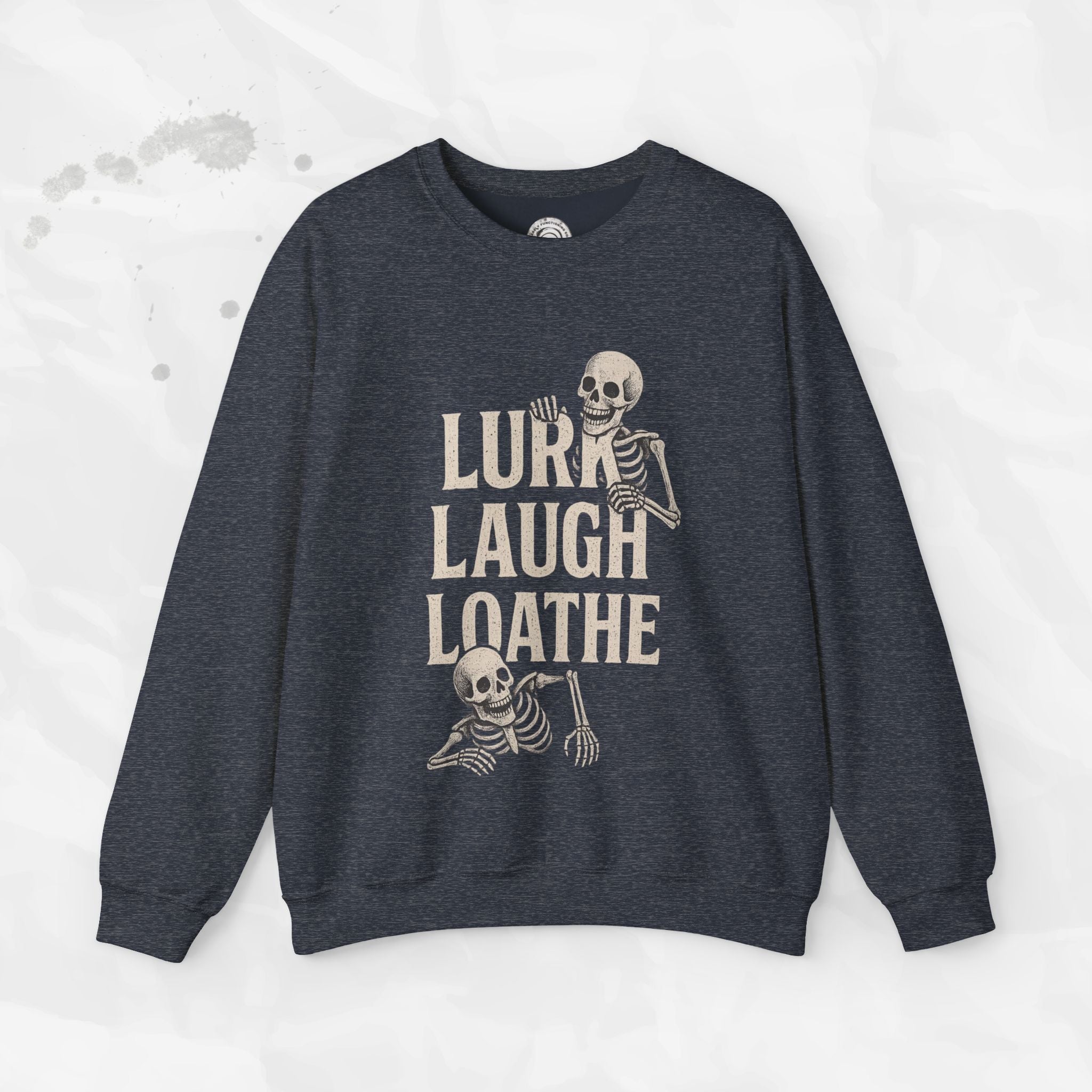 Lurk Laugh Loathe - Crewneck Sweatshirt