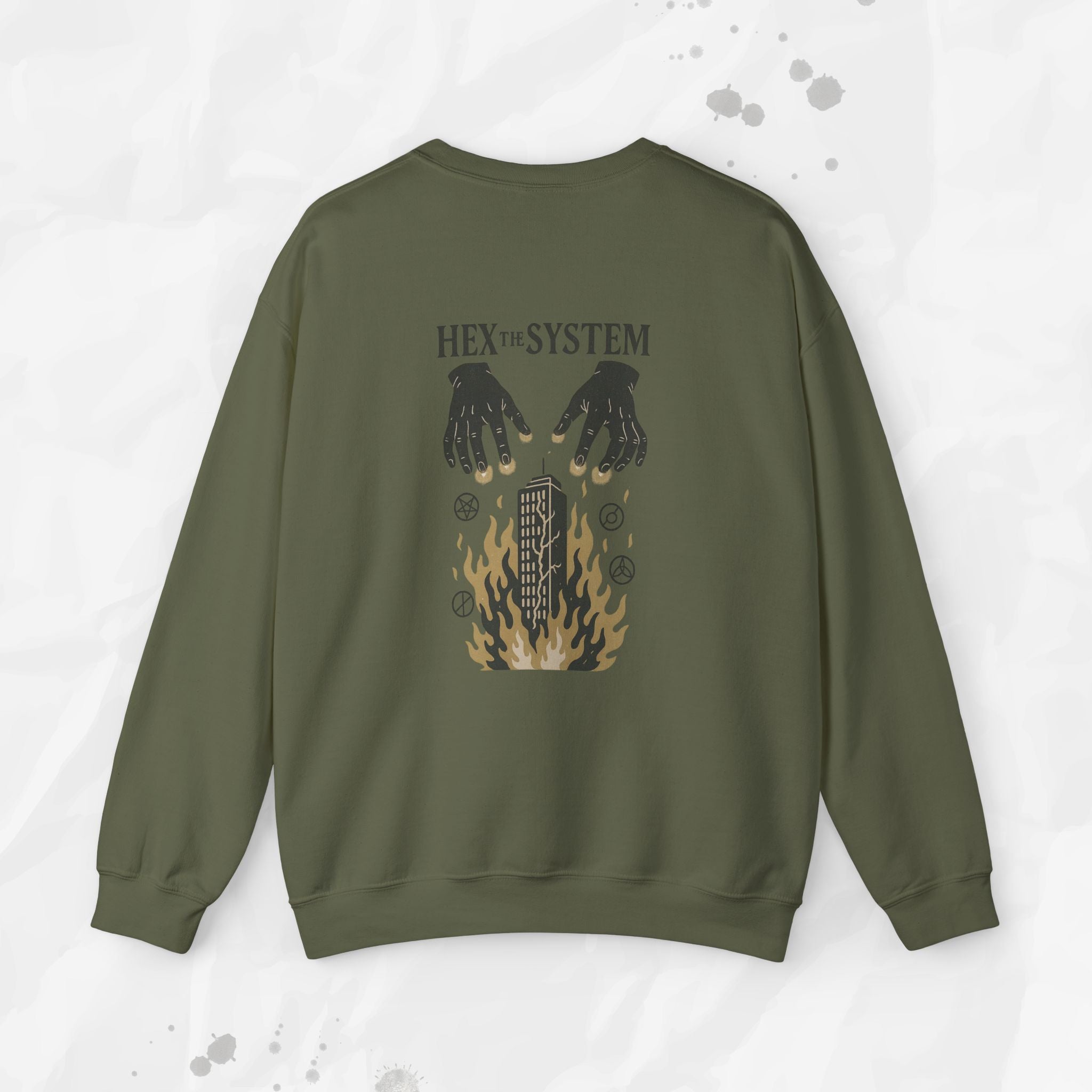 Hex the System - Crewneck Sweatshirt
