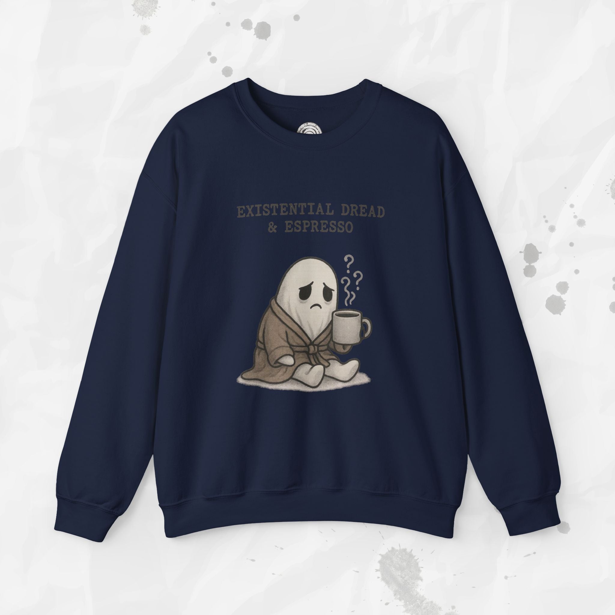 Existential Dread & Espresso - Crewneck Sweatshirt