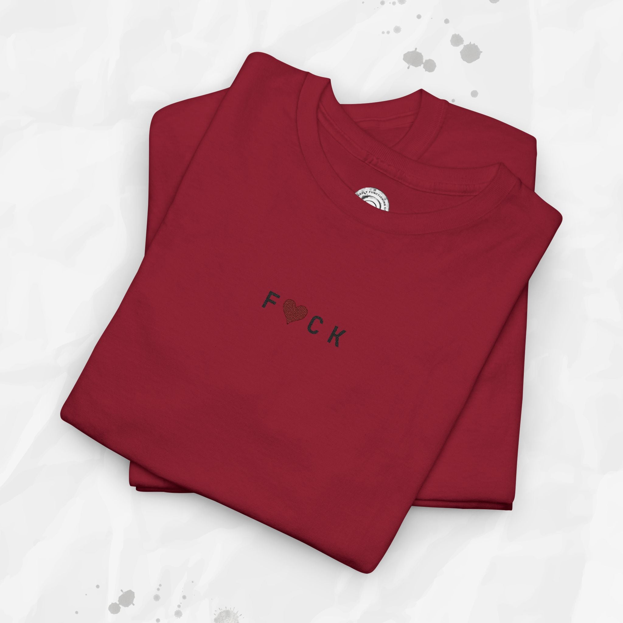F❤CK – Embroidered T-Shirt