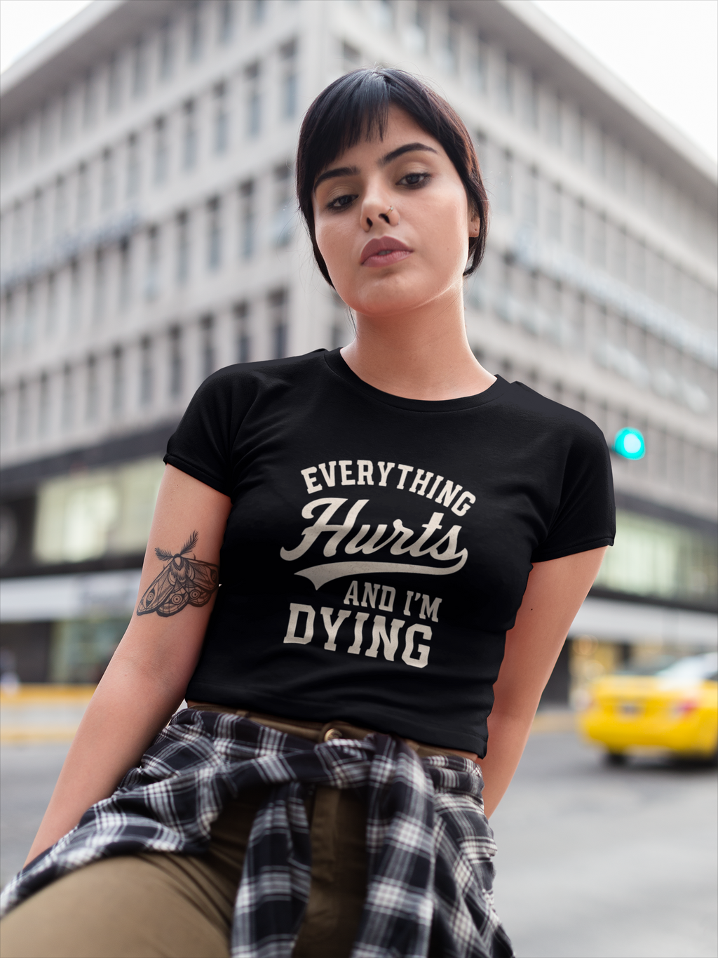 Everything Hurts And I'm Dying - Crop Top