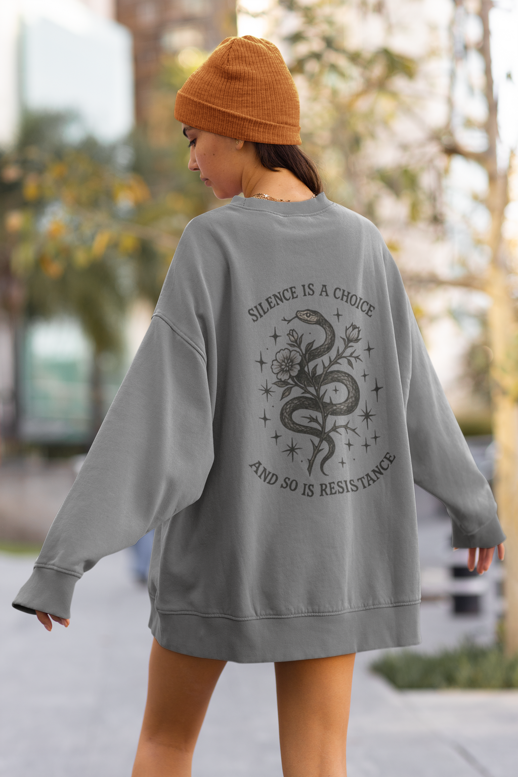 Silence Is a Choice - Crewneck Sweatshirt