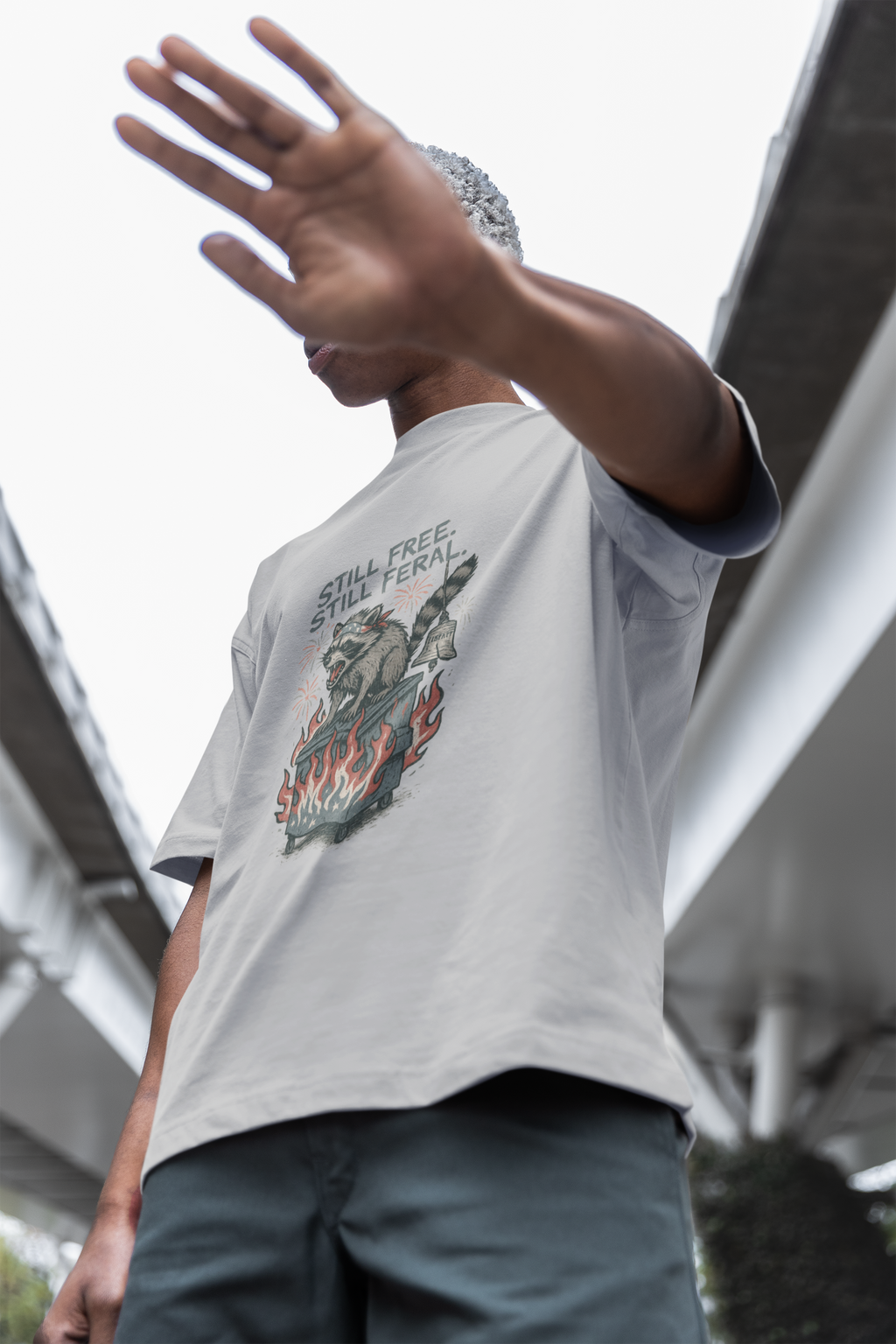 Still Free. Still Feral. - T-Shirt