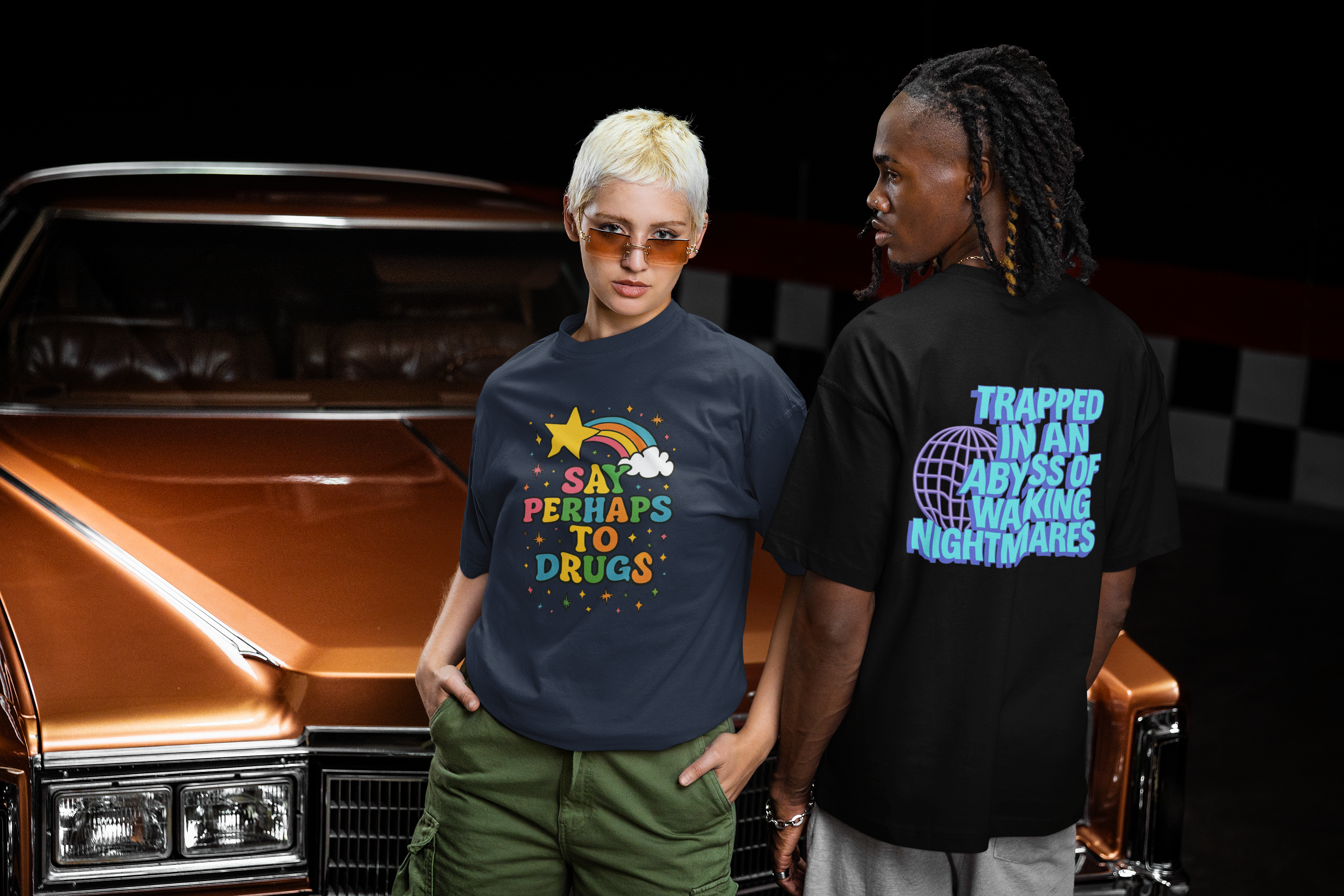 Trapped in an Abyss of Waking Nightmares - T-Shirt